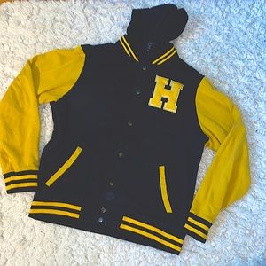 Harry Potter Hufflepuff House Letterman Jacket